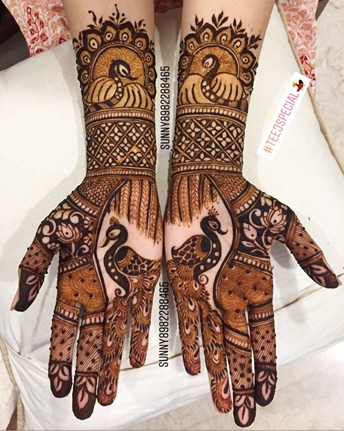 Enhancing Indian Mehndi Design